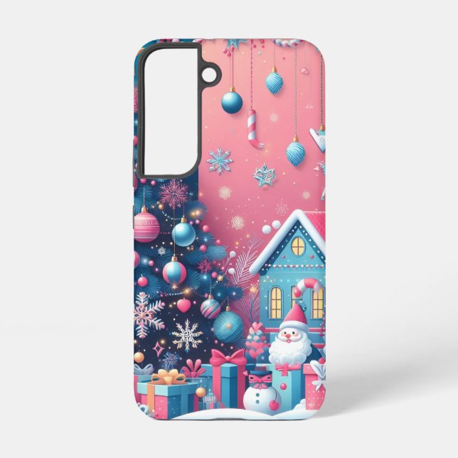 Festive Style for Your Galaxy S22 Phone Case (Back)