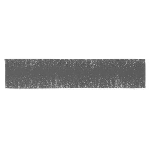 Festive Table runner - Charcoal/White stars
