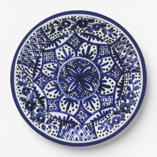 Festive Talavera Seis Paper Plate