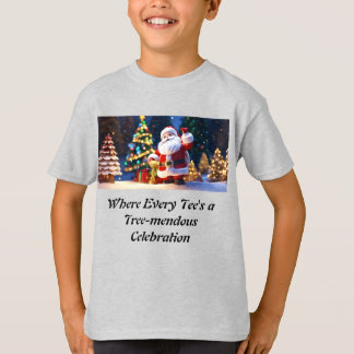 Festive Threads: Wrap Yourself in Christmas Cheer  T-Shirt