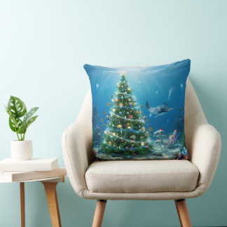 Festive Throw Pillow