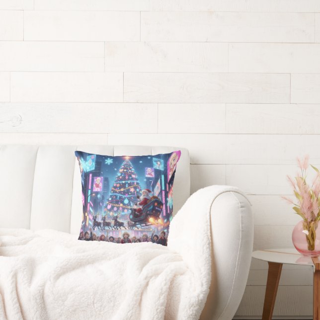 Festive Throw Pillow (Couch)