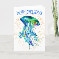 Festive Tropical Jellyfish Christmas
