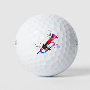 Festive Trumpet Golf Balls