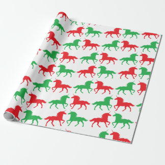 Festive Unicorn Wrapping Paper