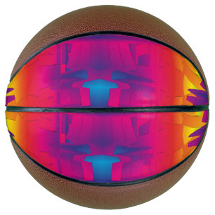 Festive Vibrant Colour Indian Pattern  Basketball