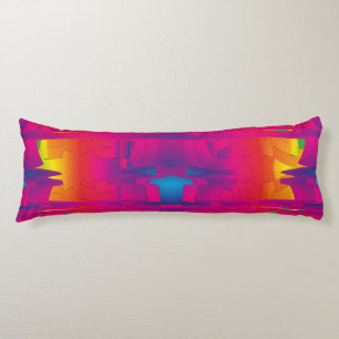 Festive Vibrant Colour Indian Pattern Body Cushion