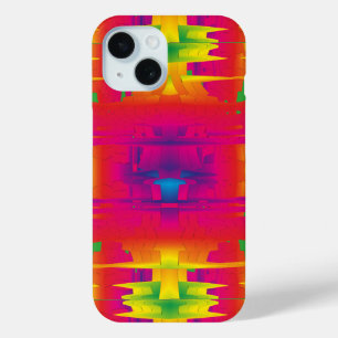 Festive Vibrant Colour Indian Pattern iPhone 15 Case