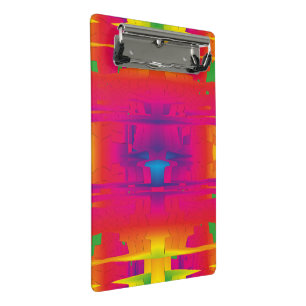 Festive Vibrant Colour Indian Pattern Mini Clipboard