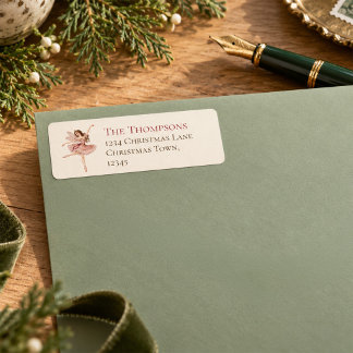 Festive Vintage Christmas Sugar Plum Fairy Ballet