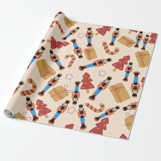 Festive Whimsy Elegance Christmas Wrapping Paper