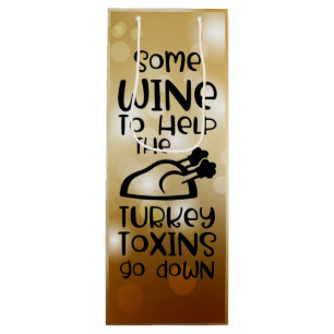 Festive Wine Tote Wine Gift Bag