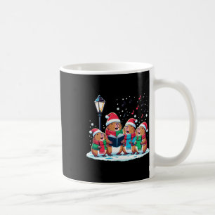 Festive Winter Capybara Christmas Coffee Mug