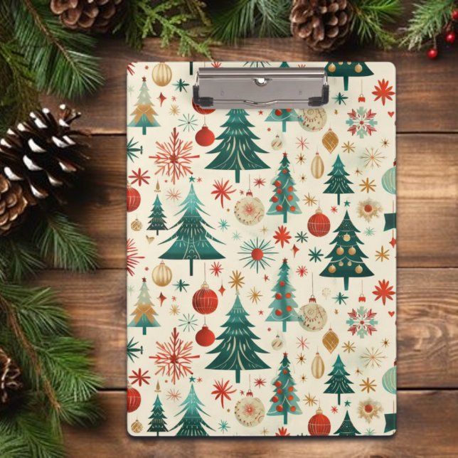 Festive Winter Holidays Pattern Clipboard (Creator Uploaded)