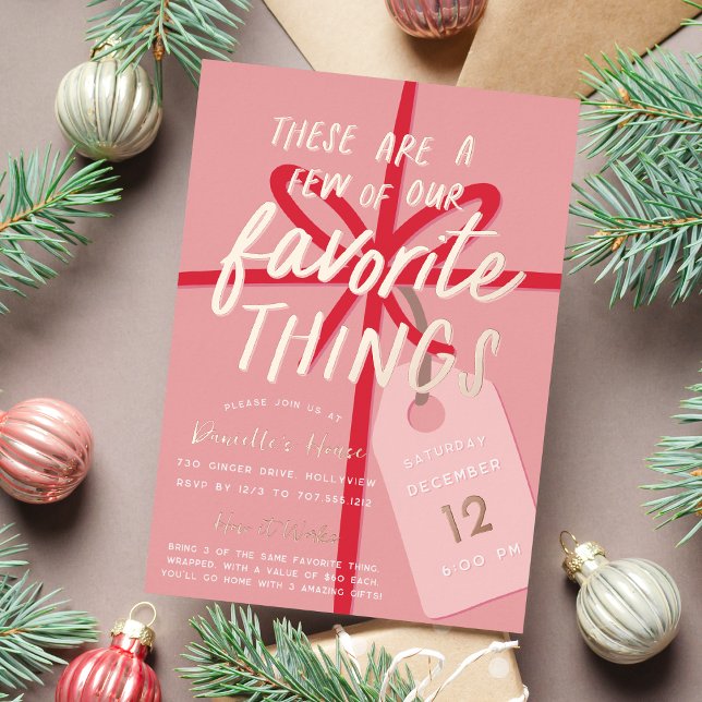 Festive Wrap | Holiday Favourite Things Party (Creator Uploaded)