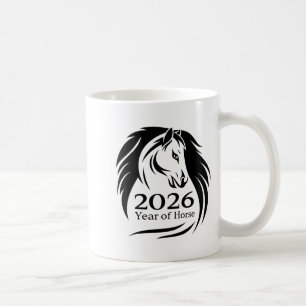 Festive Year Of The Fire Horse 2026 Chinese New Ye Coffee Mug