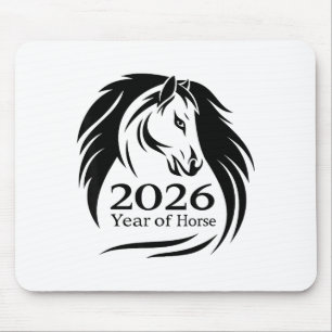 Festive Year Of The Fire Horse 2026 Chinese New Ye Mouse Mat