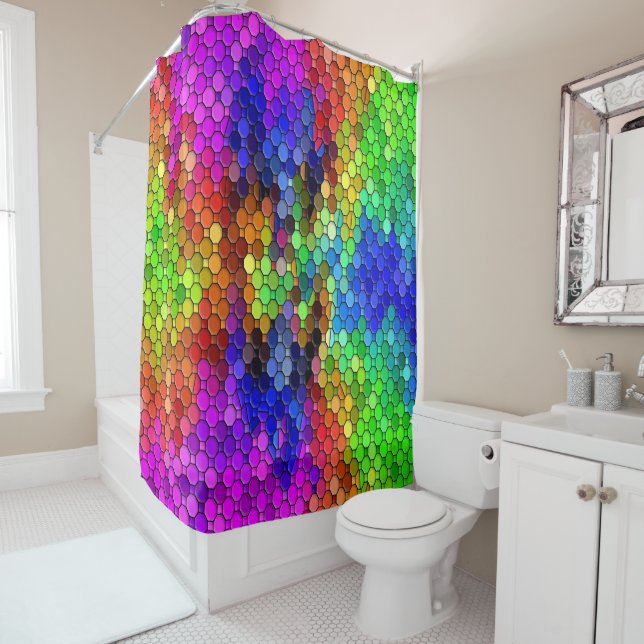Festivities..... Shower Curtain (In Situ)