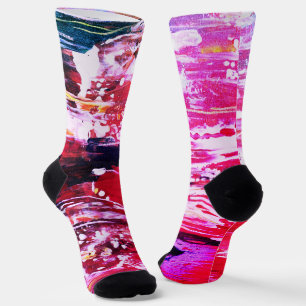 Festivity rose variation socks