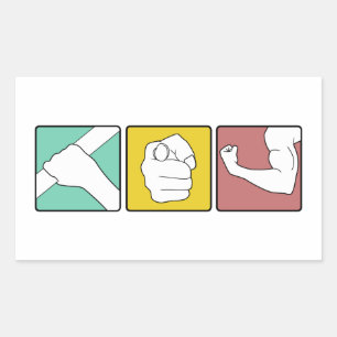 FESTIVUS illustrated Rectangular Sticker