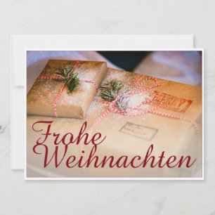 Festliche Geschenke als Weihnachtsmotiv