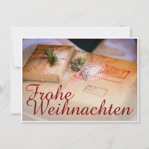 Festliche Geschenke als Weihnachtsmotiv