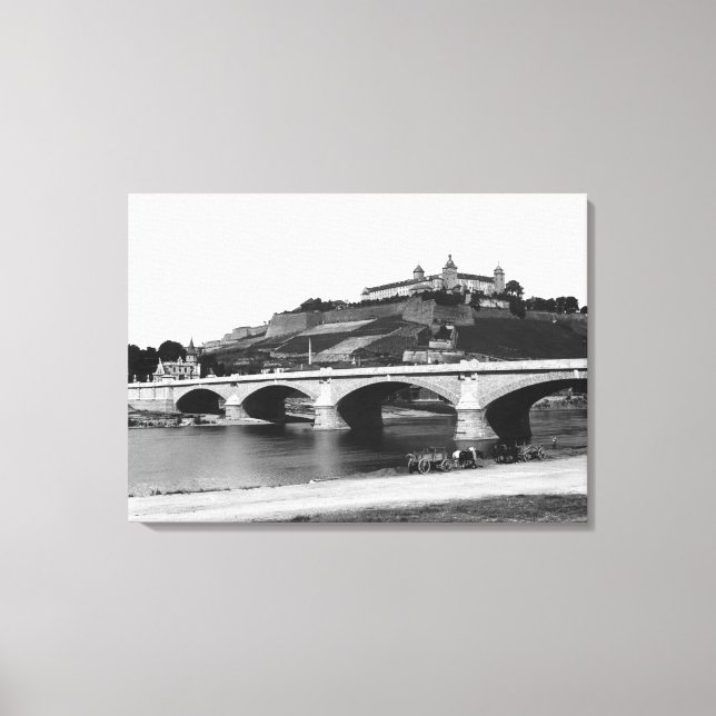 Festung Marienberg Fortress Canvas Print (Front)