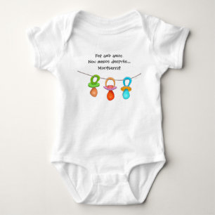 Fet amb amor - nou mesos després - xumets baby bodysuit