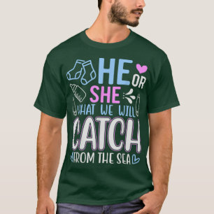 Fetal Baby Se Event He Or She Gender Reveal Ideas  T-Shirt