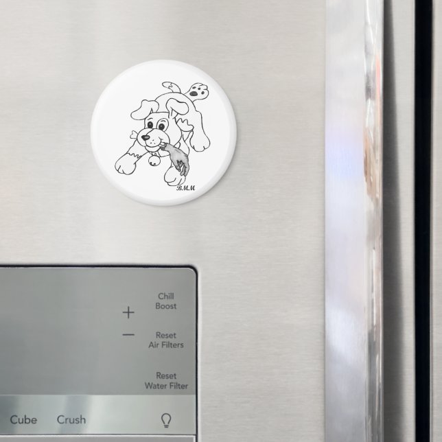 Fetch Boy Magnet (In Situ (Fridge))
