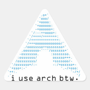Fetch - Light Triangle Sticker