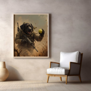 Fetch Mission: Grenade Ready Pup Poster