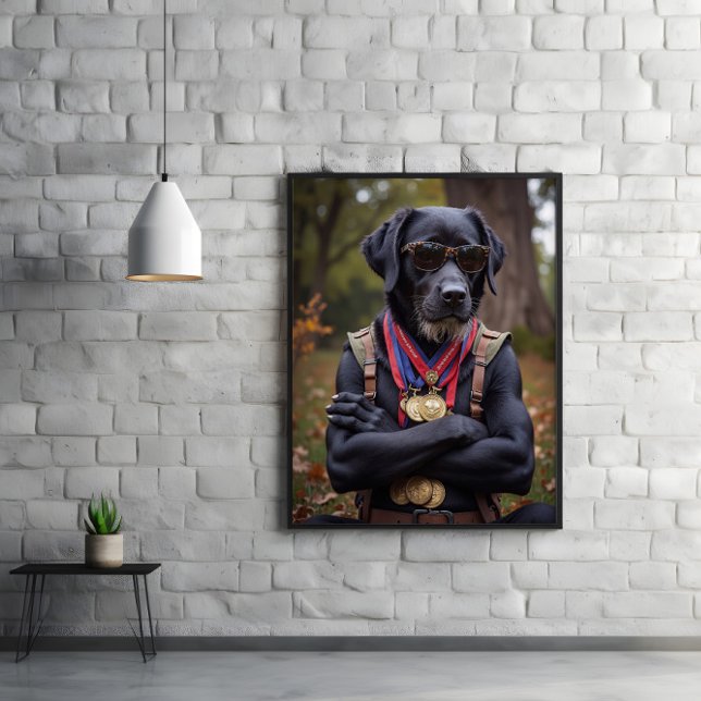 Fetch. Nap. Repeat. For 100 Missions. Poster (Creator Uploaded)