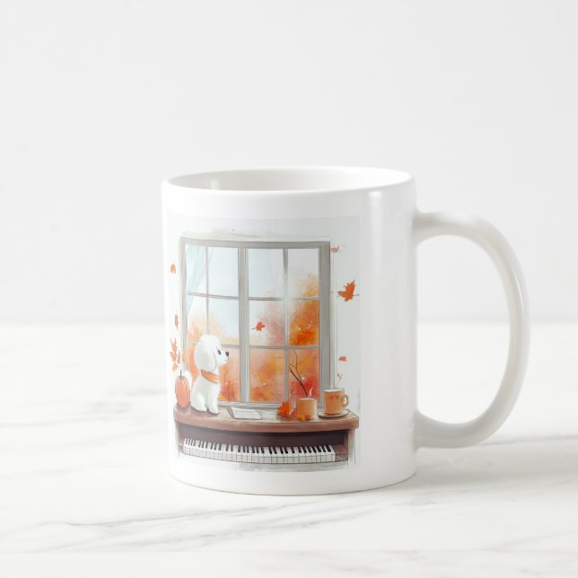 "Fetching autumn feels" Mug (Right)
