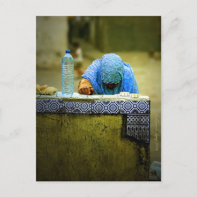 Fetching Water Postcard (Front)