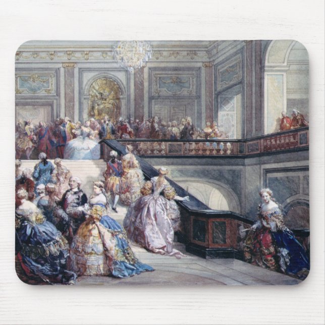 Fete at the Chateau de Versailles Mouse Mat (Front)