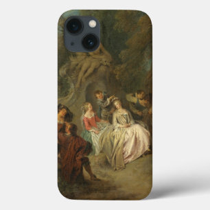 Fête Champêtre, c. 1730 (oil on canvas) iPhone 13 Case