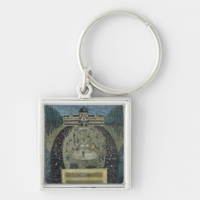 Fete de la Federation, 14th July 1790 Key Ring (Front)