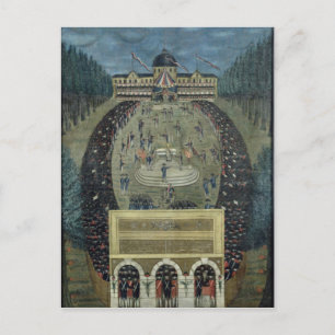 Fete de la Federation, 14th July 1790 Postcard