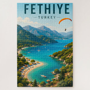 Fethiye Turkey Turquoise Coast Mediterranean Jigsaw Puzzle