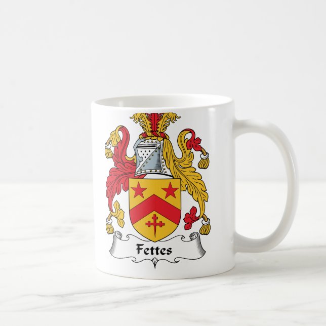 Fettes Family Crest Coffee Mug (Right)
