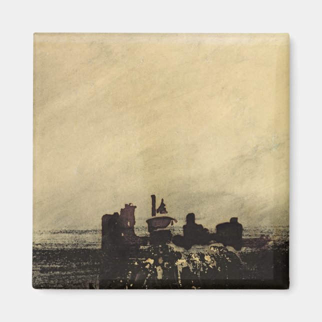 Feudal Ruins Magnet (Front)