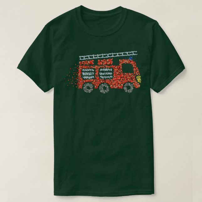 Feuerweuto Firefighters Fire Brigade T-Shirt (Design Front)