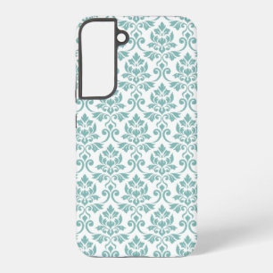 Feuille Damask Teal Pattern Samsung Galaxy Case