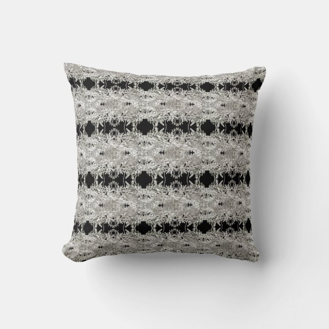 Fever Tree Leaves Pattern Cushion Throw Pillow (Front)