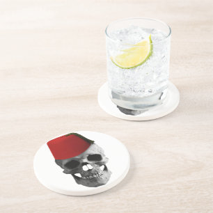 Fez of the Effendi: A Skull's Egyptian Tale Coaster