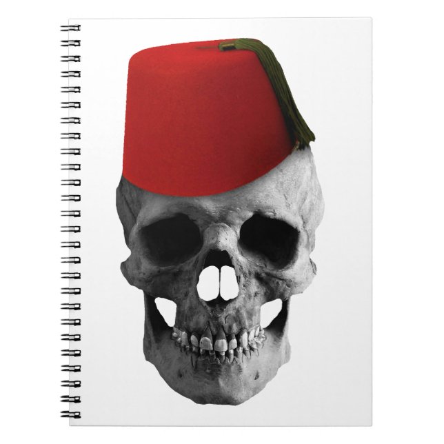 Fez of the Effendi: A Skull's Egyptian Tale Notebook (Front)