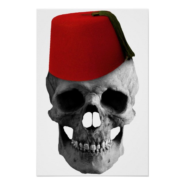 Fez of the Effendi: A Skull's Egyptian Tale Poster (Front)