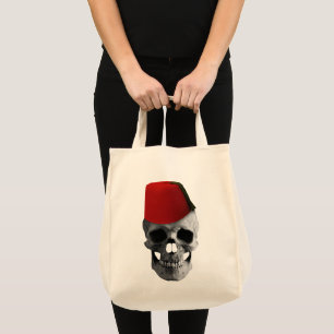 Fez of the Effendi: A Skull's Egyptian Tale Tote Bag