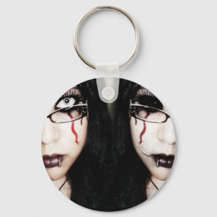 Fezzie Ferocious Keychain: Evil Twins Key Ring